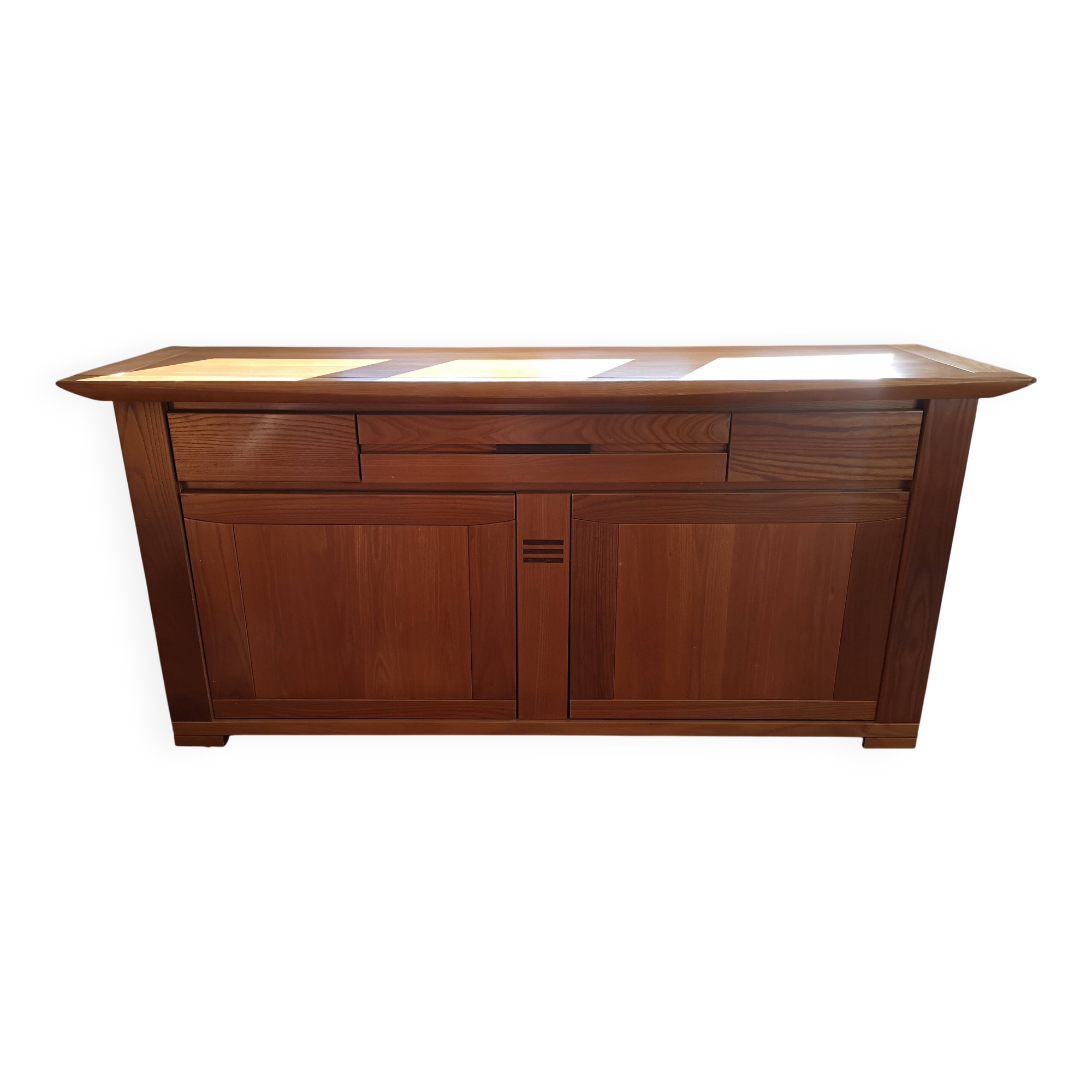 Massive oak buffet