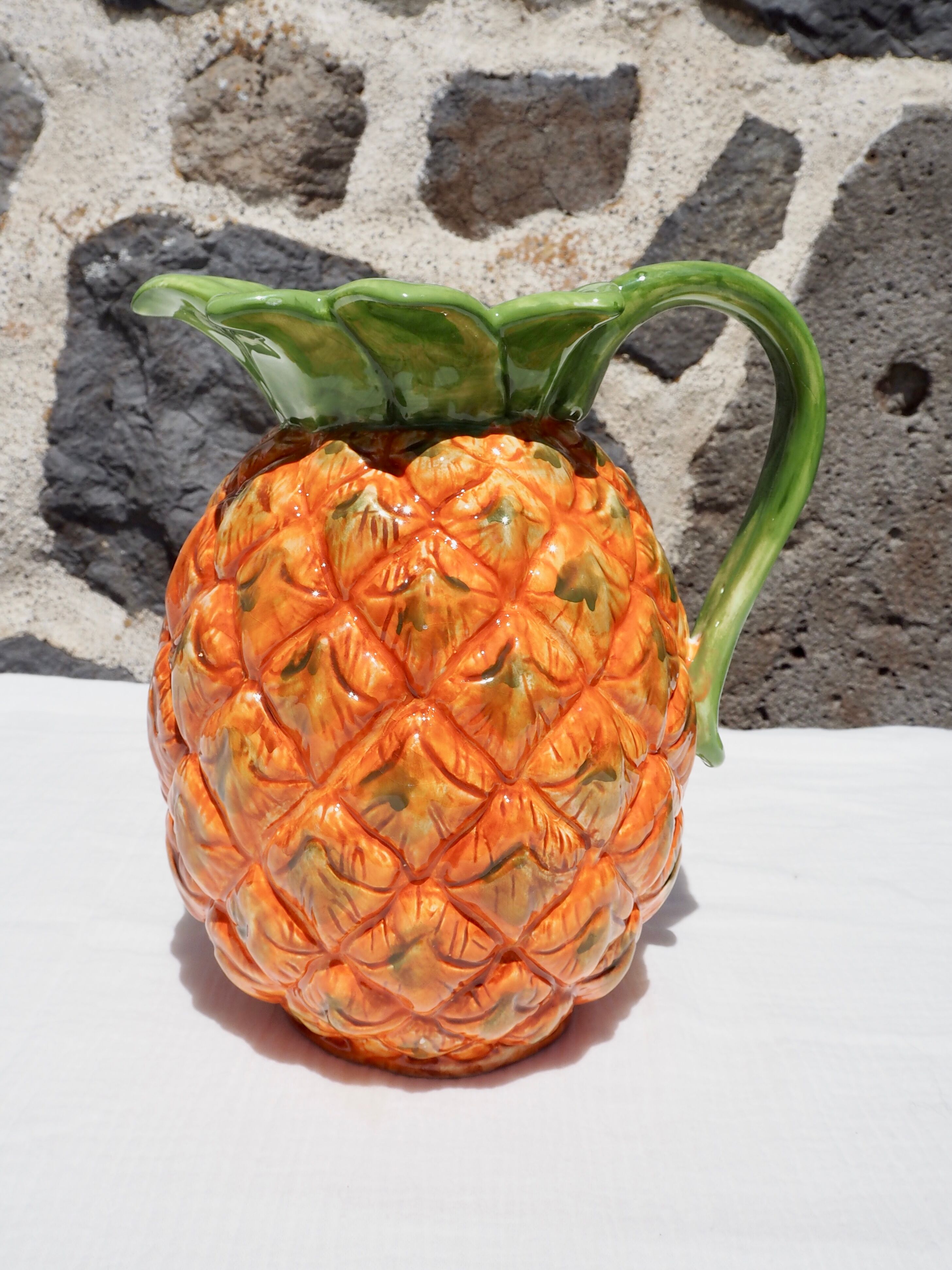 Pitcher pineapple slurry