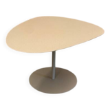 Pebble table in gray sand color