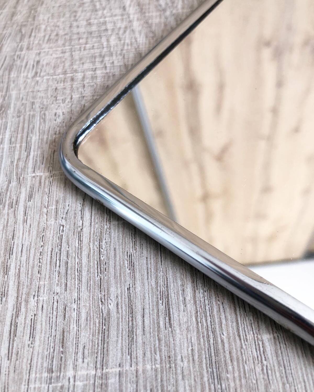 Vintage barber mirror