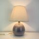 Ceramic ball lamp grey/blue, vintage 1960s