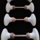 Set of 8 porcelain handles (B-0050)