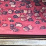 Original oil on still life canvas "La Tasse Fond Rose"