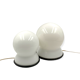 Sergio Asti, Set of 2 "Scafandro" Table Lamps, Candle, Italy 1970s