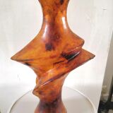 Freeform vase in resin design 70s