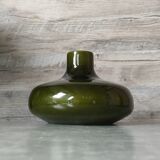 Green vintage vase