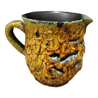 Fat Lava ceramic vase pitcher