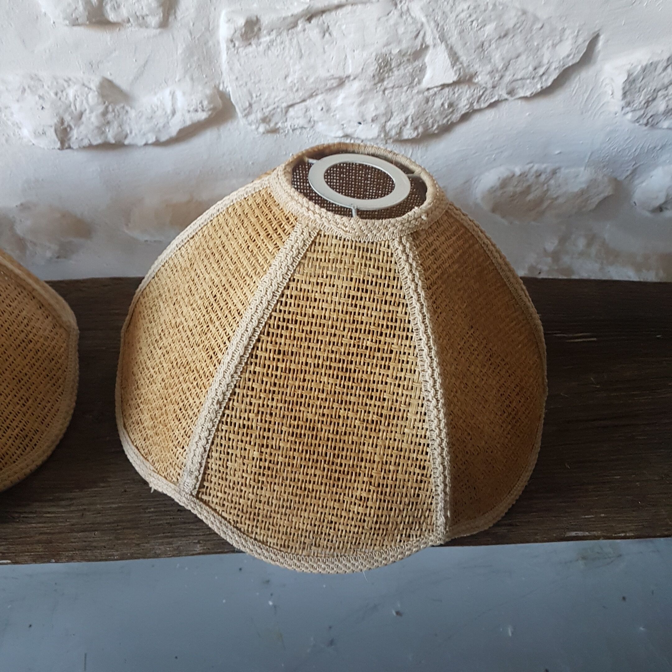 Aerial vintage lampshade