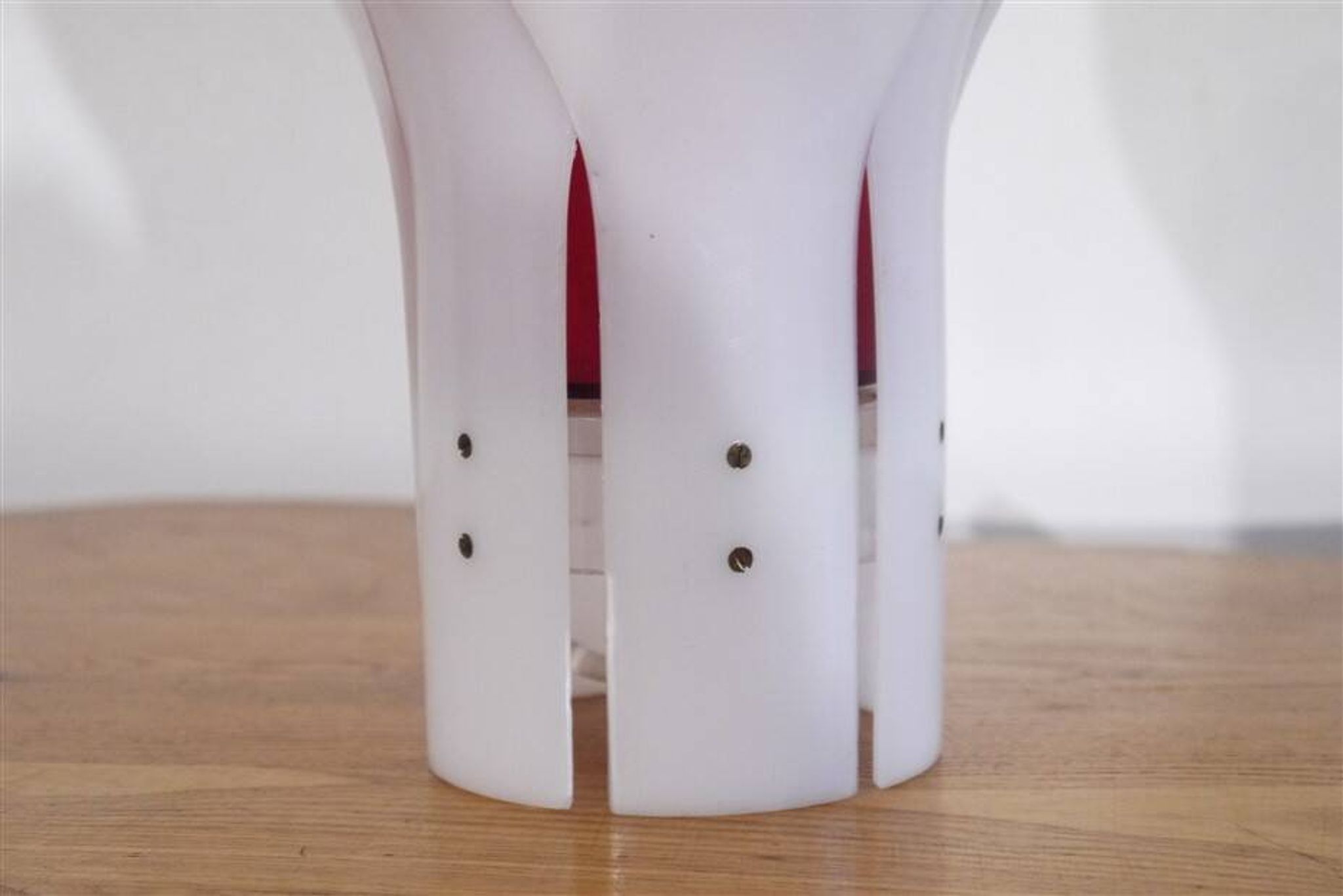 Lampe tulipe en plexi de Yngve ekstrom 1970