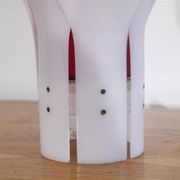 Lampe tulipe en plexi de Yngve ekstrom 1970