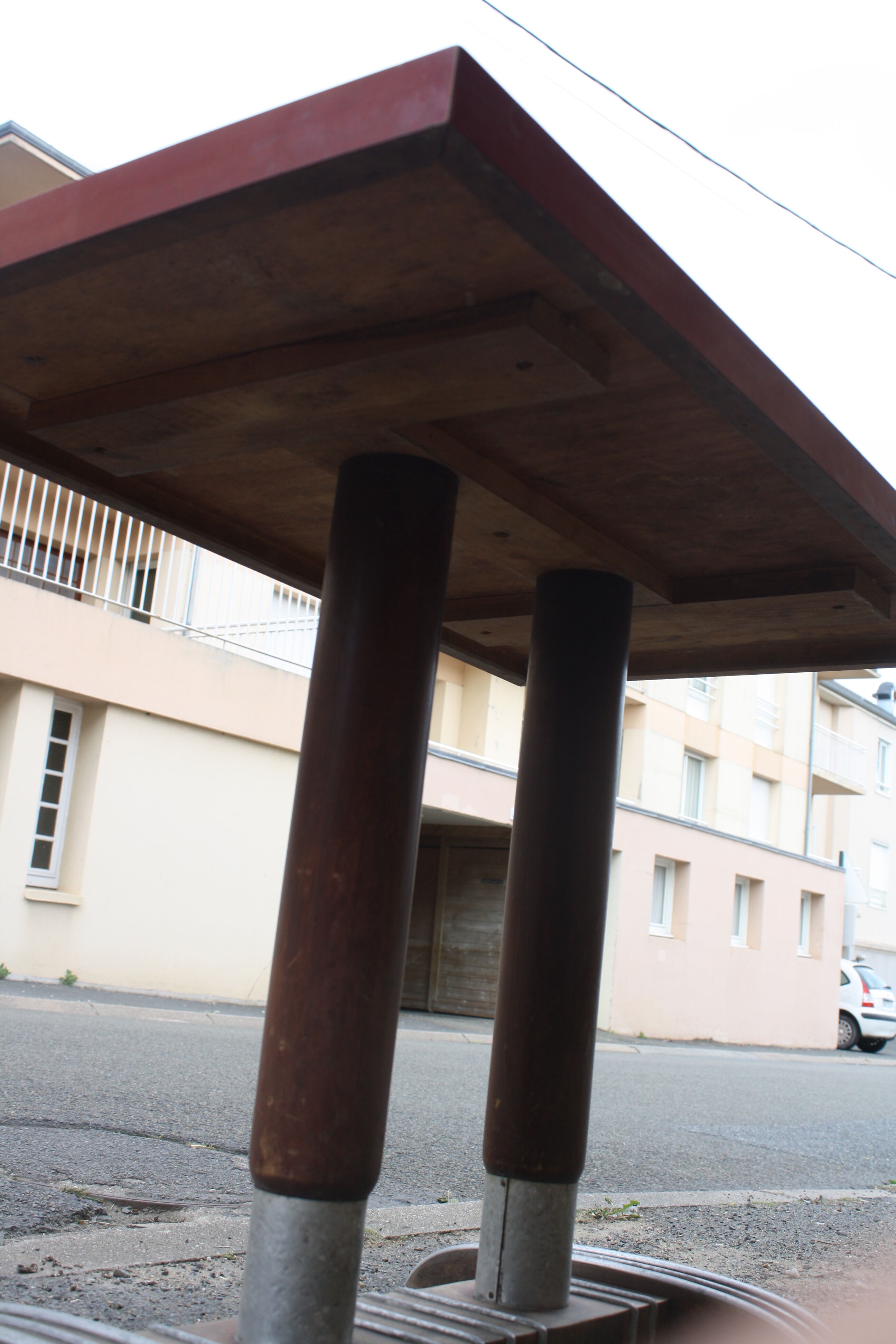 Vintage bistro table