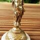 cherubic bronze lamp foot on marble base