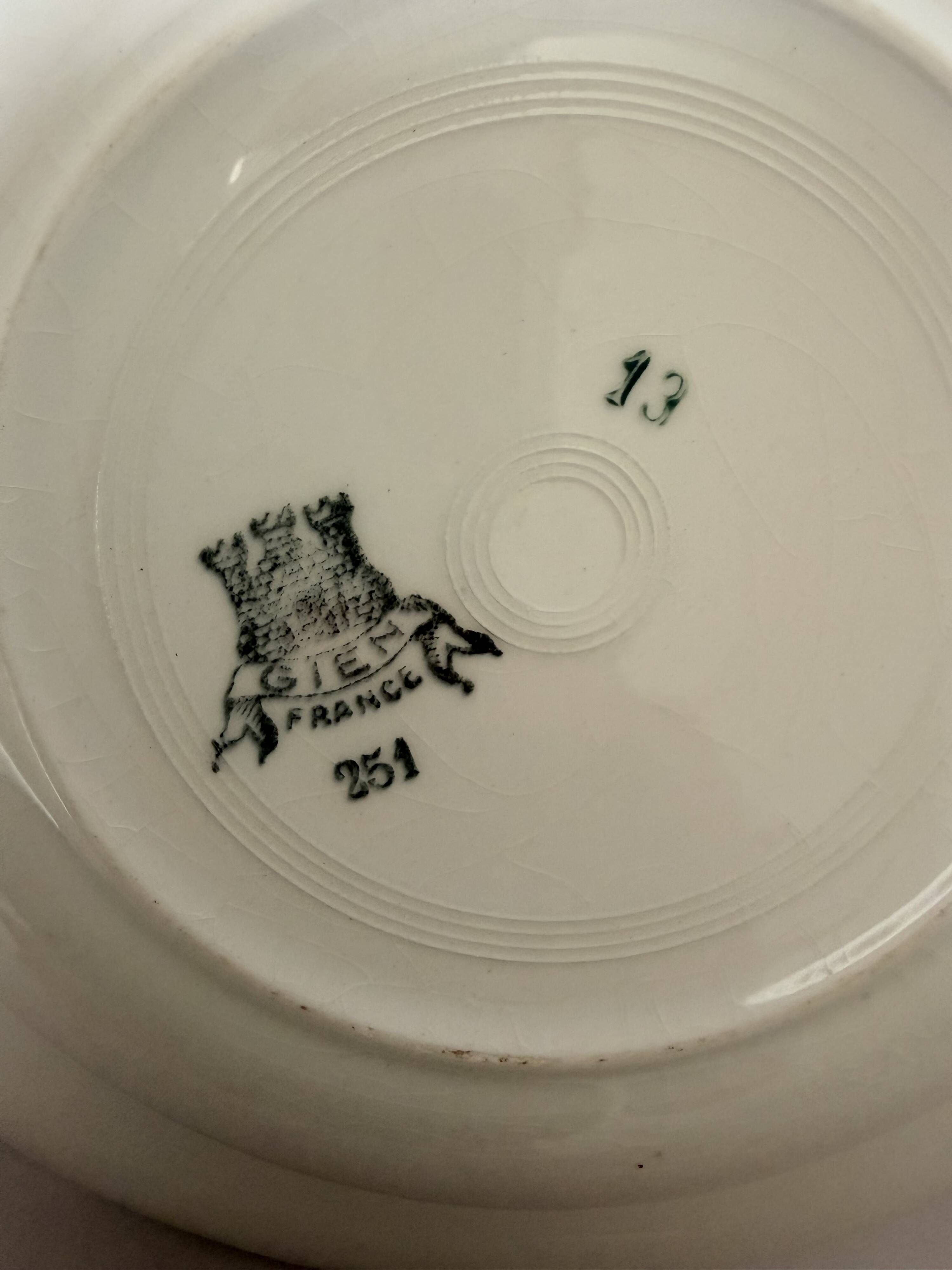 1 deep plate Gien 221298