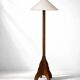 Art Deco Amsterdam School floor lamp
