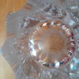 Large Vannes crystal vase - tulip shape