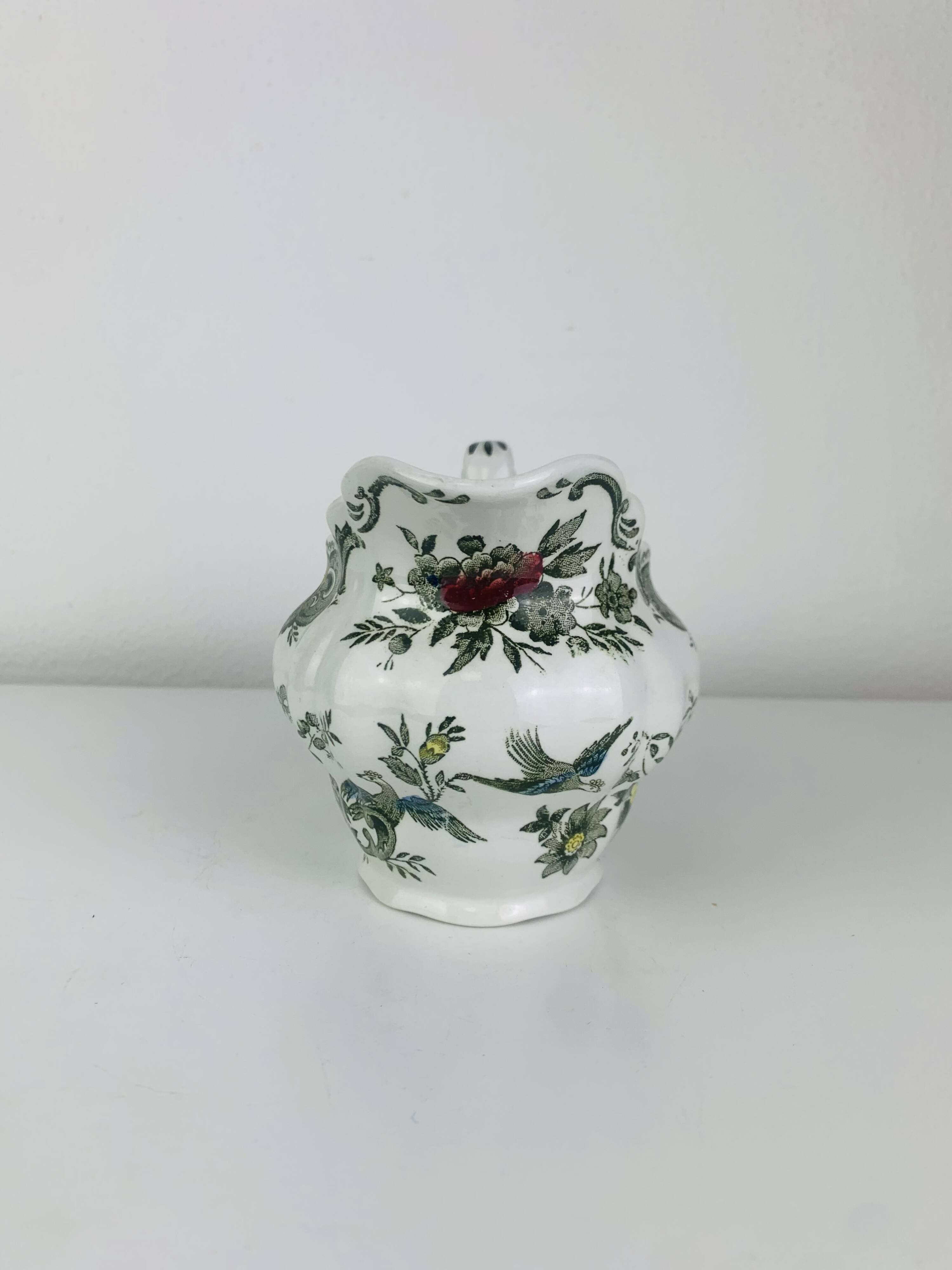 Windsor tea service Ridgway Staffordshire English earthenware, 6 cups