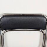 Pair of chrome chairs