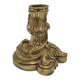 Bronze candle holder