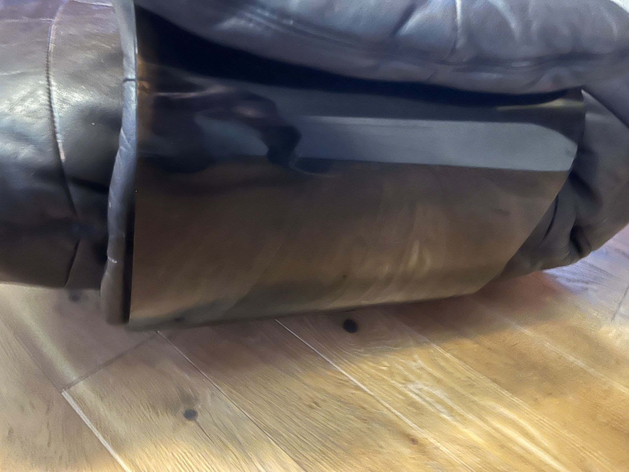 Marsala leather sofa Ligne Roset by Michel Ducaroy