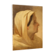 Oil painting on paper from the 19th century