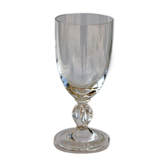 Lalique crystal wine glass