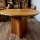 Large Scandinavian pine table - 6 chairs