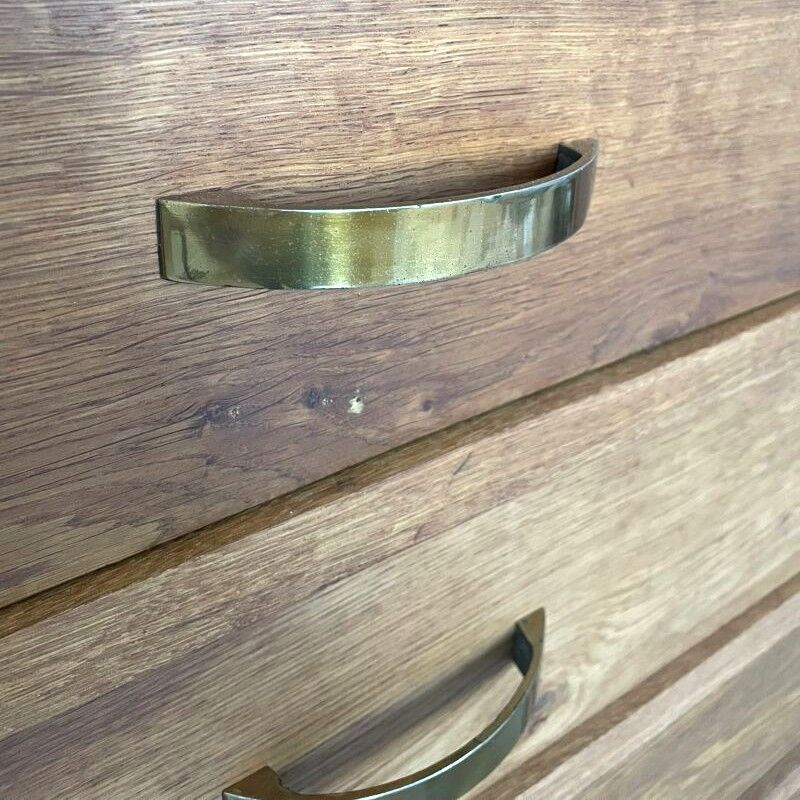 Commode haute vintage – pied moustache – années 60