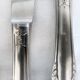 Baroque model silver metal cutlery service