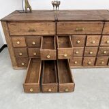 Old trade furniture with oak drawers XL format