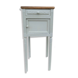 Chevet table patine shabby