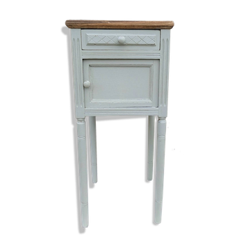 Chevet table patine shabby ancien