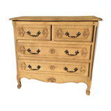 Louis XV-style oak dresser