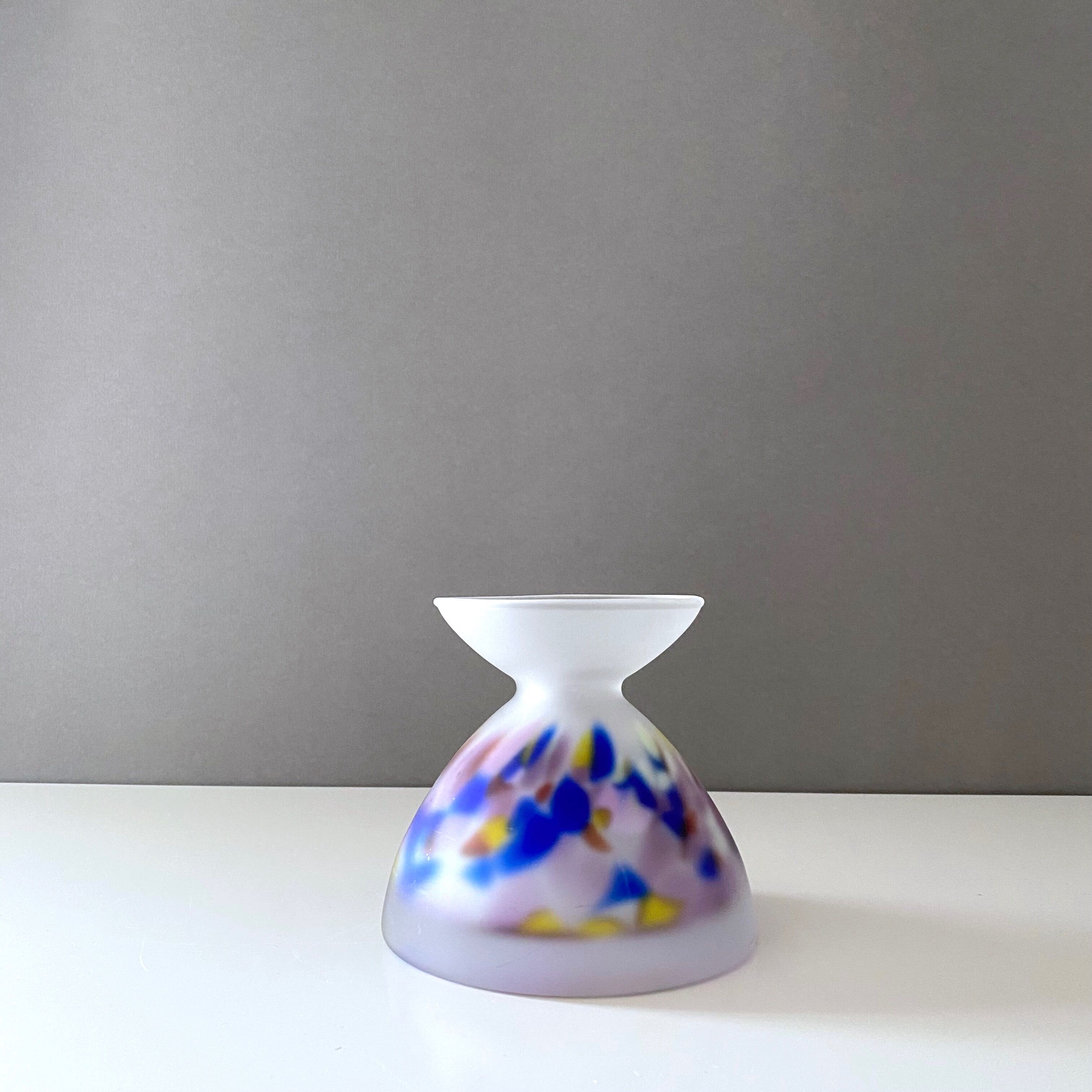 Midmodern vase glass, vintage