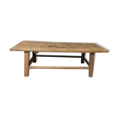 Table basse chinoise en orme massif