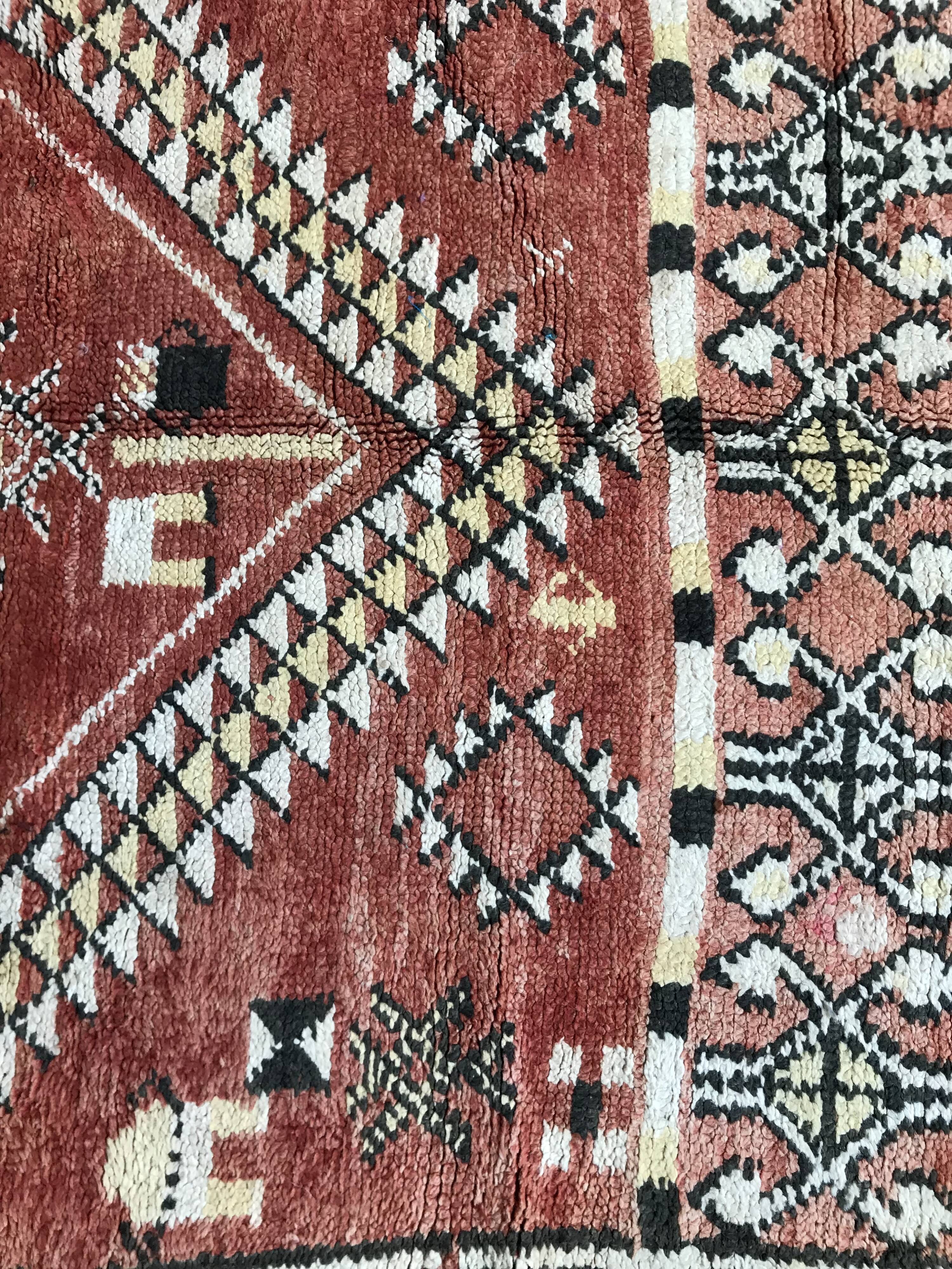 Tapis Zemmour ancien 200 x 110 cm