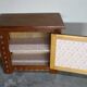 Carved wooden jam maker popular craft Hautes Alpes