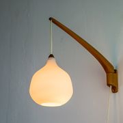 Wall light by Uno & Östen Kristiansson for Luxus Vittsjö, 1950s