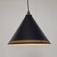 Bent Karlby for Lyfa, “Kegle” Pendant Lamp, Denmark, 1970s