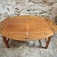 Vintage 60s Nautical Coffee Table - Butler Tray Style