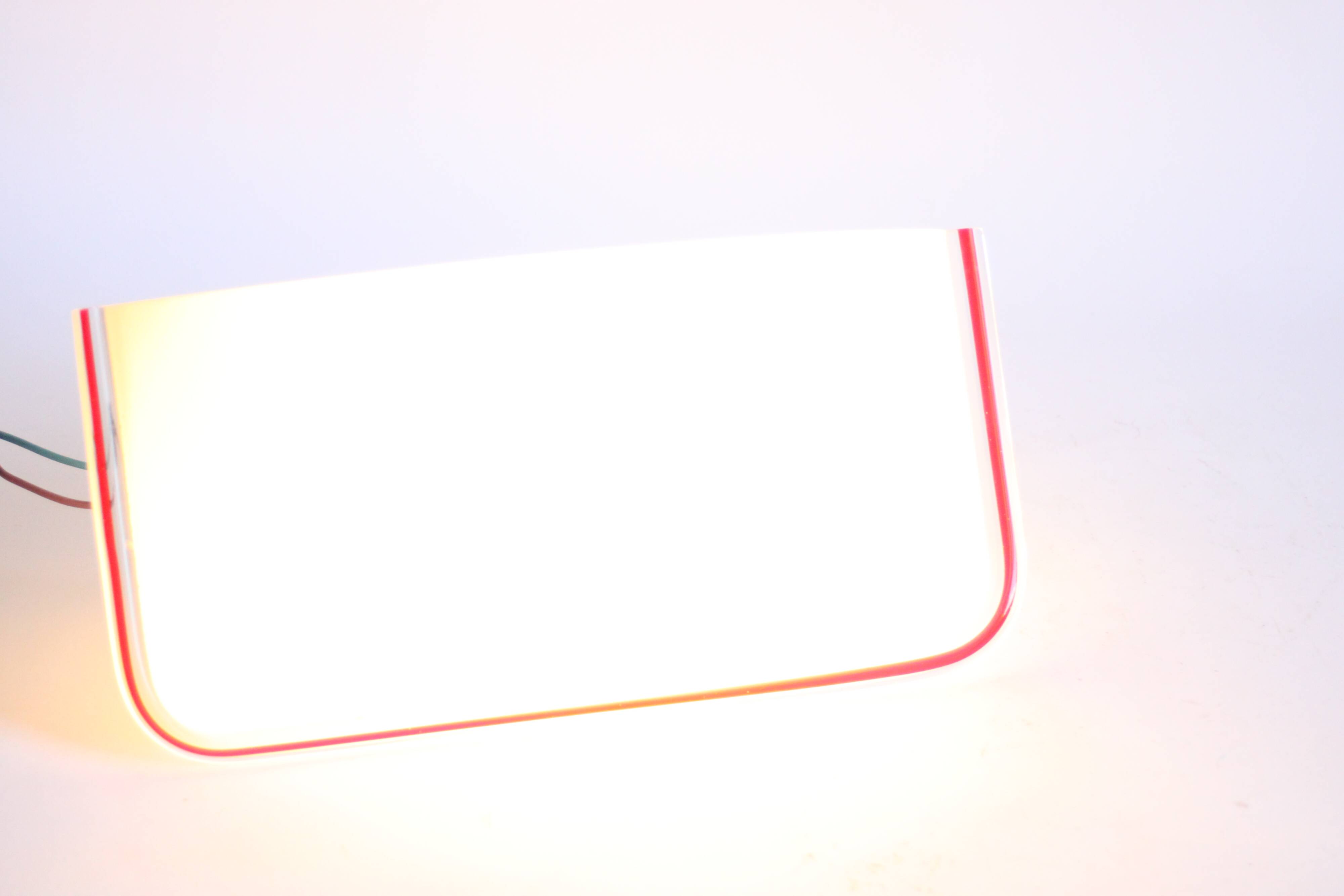 Murano Glass Wall Lamp Renato Toso, Leucos, Italy