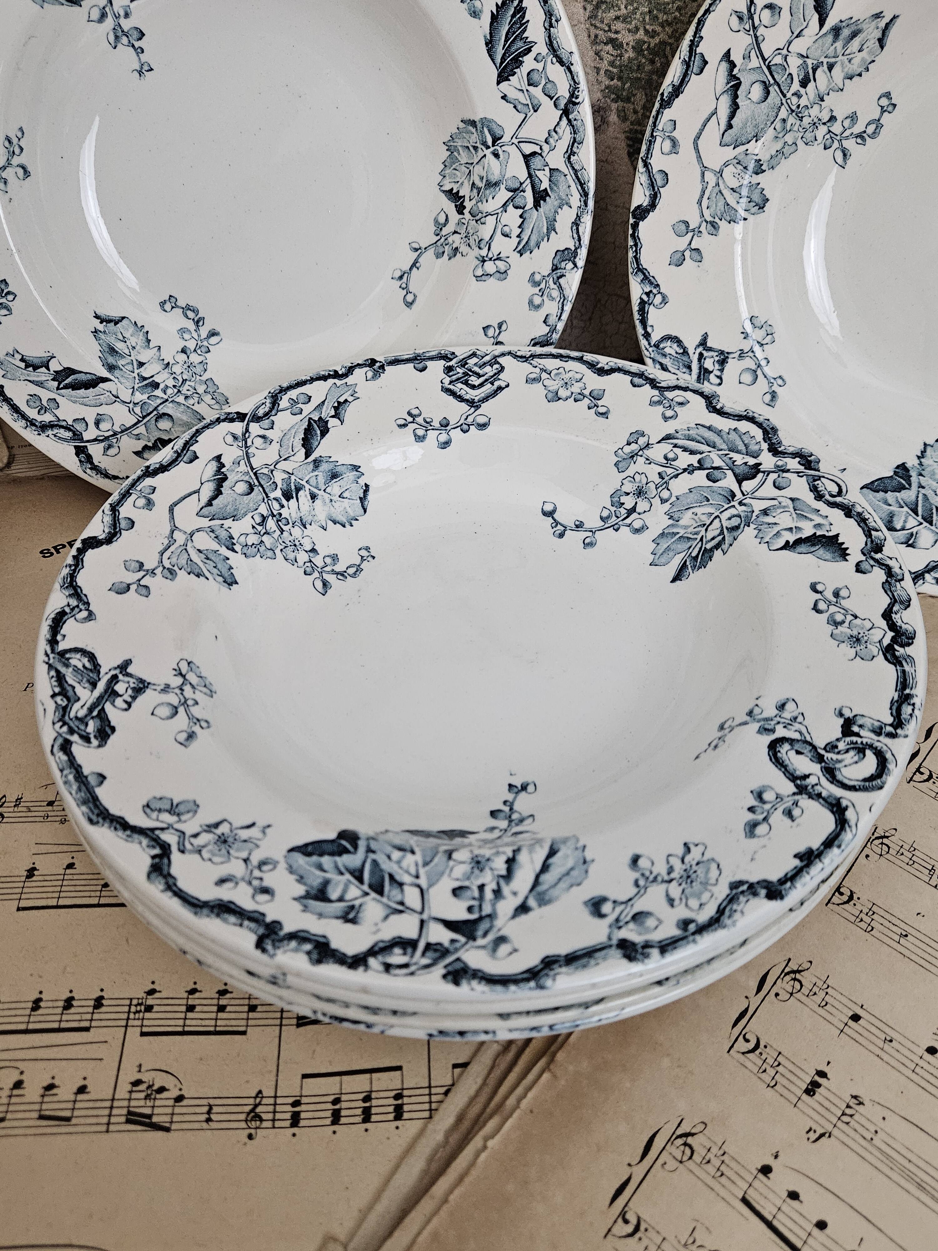 KG Lunéville soup plates