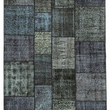 Tapis turc surteint fait à la main 171 cm x 246 cm
