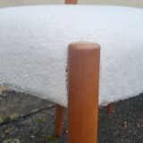 Set of 4 Scandinavian teak chairs