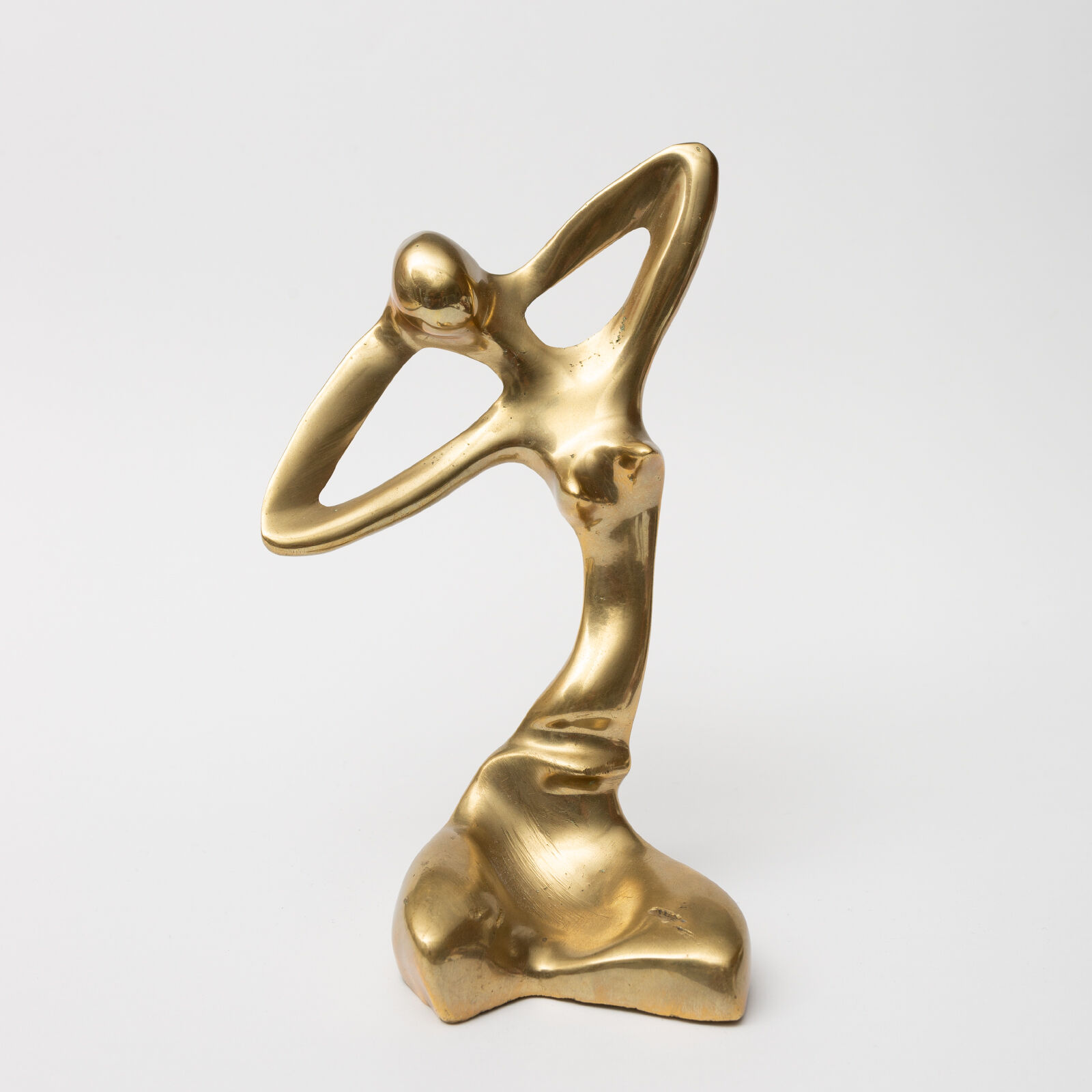 Vintage brass clipboard (50s/60s)