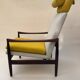 Scandinavian armchair in Rio rosewood