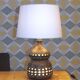 Ceramic lamp by Raphael Giarrusso 1926 - 1986
