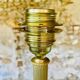 Vintage brass floor lamp, tripod circa 1960s