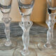 Service de 12 verres à pied sculptural féminin