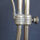 Art Nouveau style brass "rise and fall" table lamps after WAS Benson