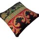 Vintage turkish kilim cushion cover , 40 x 40 cm